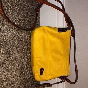 Dooney & Burke Yellow Crossbody